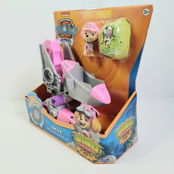 Paw Patrol Skye Dino Rescue Deluxe Vehicle Playset - Picture 7 of 8